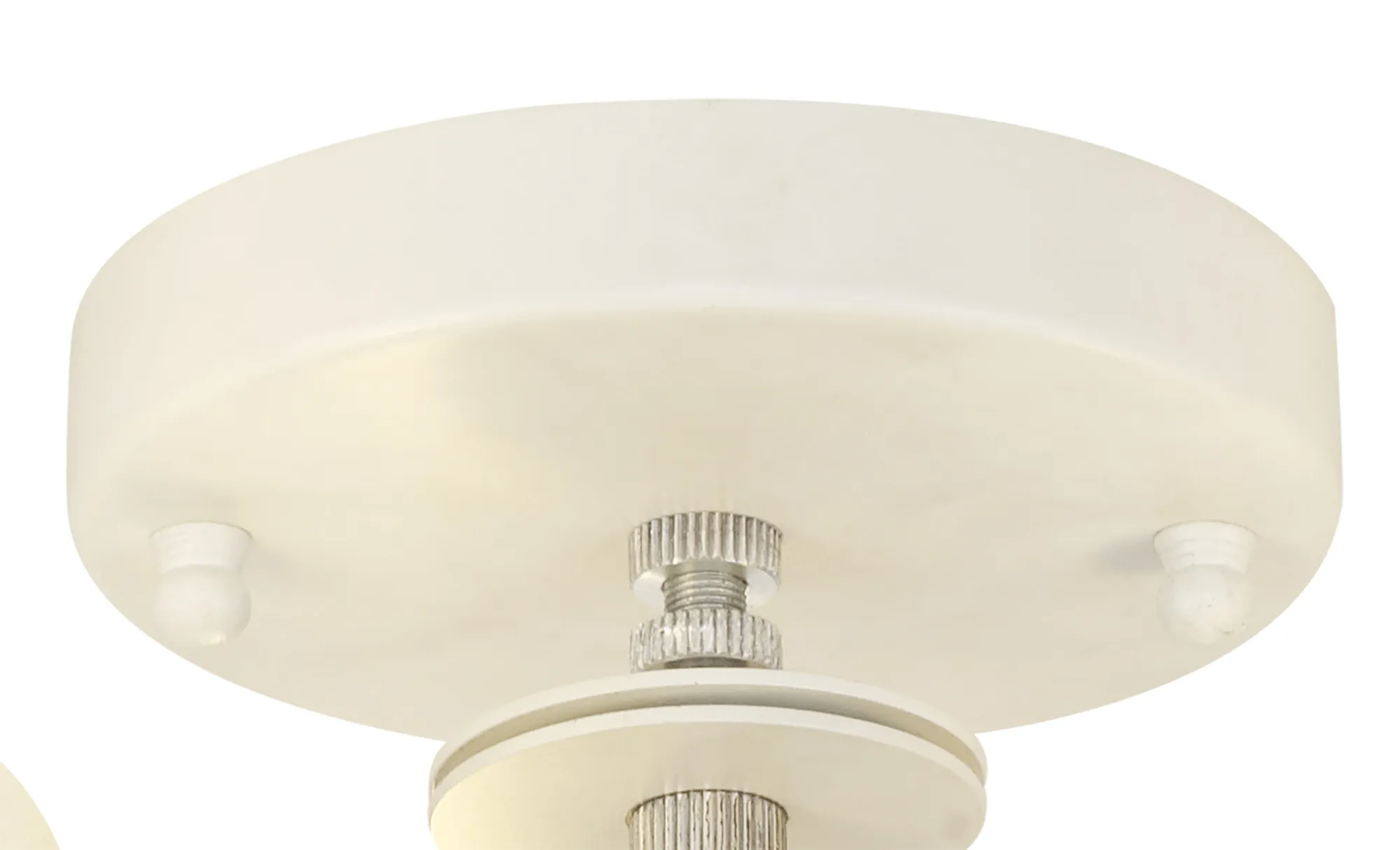 Baymont 50cm Flush 3 Light Taupe/Halo Gold, Frosted Diffuser DK0619  Deco Baymont WH TA